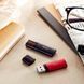 Флеш накопичувач USB 128Gb Apacer AH25B, Black, USB 3.2 Gen 1 (AP128GAH25BB-1), Металл, Ударопрочный корпус, Моноблок, 128 ГБ