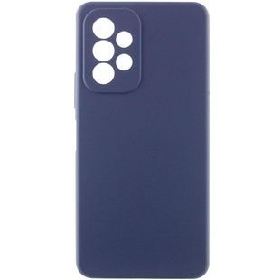 Чохол Silicone Cover Lakshmi Full Camera для Samsung Galaxy A13 4G, Темно-синій