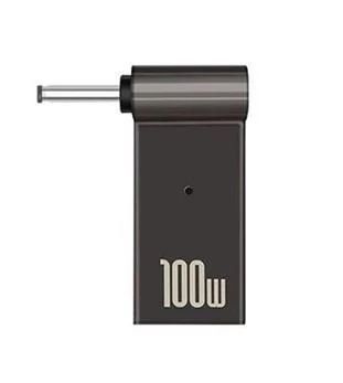 Адаптер живлення для ноутбука Type-C - DC 3.0x1.1, 100 Вт, STLab (PD100W-3.0x1.1mm), для Acer / Samsung