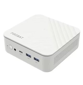 Неттоп Firebat AM02, White, 32Gb DDR5, Ryzen 7 8745HS (8x3.4-4.9 GHz), HDMI/DP, 1Tb SSD NVMe, WiFi 6, Windows 11 Pro, Bluetooth 5.2, 1xType-C / 2xUSB 3.2 / 2xUSB 2.0, 2x2.5GLan, Radeon 780M