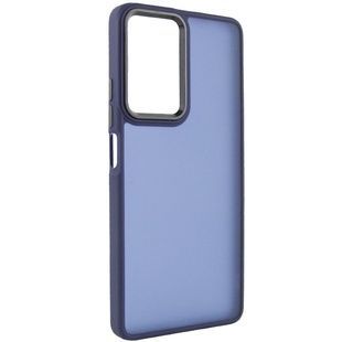 Чохол-накладка протиударний TPU+PC Lyon Frosted для Realme C55, Navy Blue