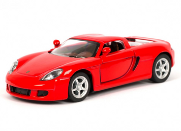 Инерционная коллекционная машинка Porsche Carrera GT (KT5081W) Red