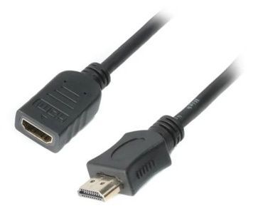 Кабель HDMI (M) - HDMI (F), 3 м, V2.0 (CC-HDMI4X-10), Black, Cablexpert