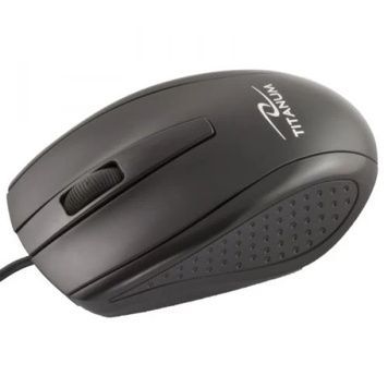 Миша Esperanza Titanum TM110K Black, Optical, 1000 dpi, USB