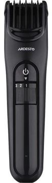 Машинка для стрижки Ardesto HC-Y10-B, Black, леза з нерж. сталі, живлення акумулятор, 1 насадка, кількість установок довжини 10 (1-10мм)