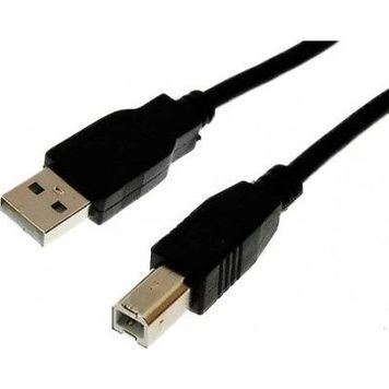 Кабель USB 2.0 AM - USB BM, 3 м, Black, феритовий фільтр (CCF-USB2-AMBM-10), Cablexpert