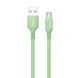 Кабель USB AM - Type-C, 1 м, 2.4A (CW-CBUC042-GR), ColorWay, Green
