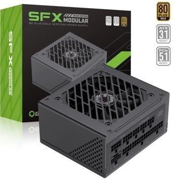 Блок питания 750 Вт, GameMax GS-750G, Black, защита OVP / UVP / OCP / OTP / OPP / SCP, 9.2 см, SFX, 3xMolex / 4xSATA / 1x16-pin / 3x2+6-pin / 2x4+4-pin / 1x20+4-pin, модульный, Active PFC, 80+ Gold