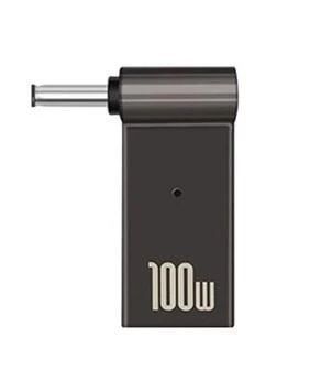 Адаптер живлення для ноутбука Type-C - DC 4.5x3.0, 100 Вт, STLab (PD100W-4.5x3.0mm-DELL), для Dell