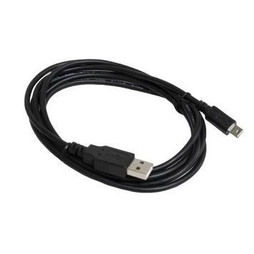 Кабель USB 2.0 AM - miniUSB (5P), 1.8 м, Patron (PN-USB-MINI-18), Black
