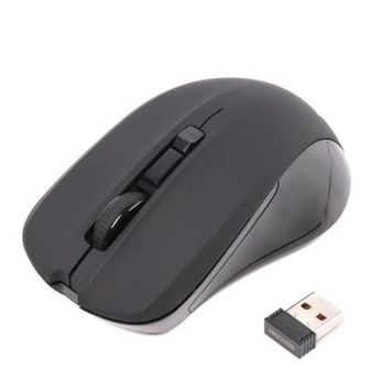 Миша Maxxter Mr-337 бездротова, USB, Black, Wireless (2.4GHz), 90 г, 100 x 63 x 40 мм, оптичний