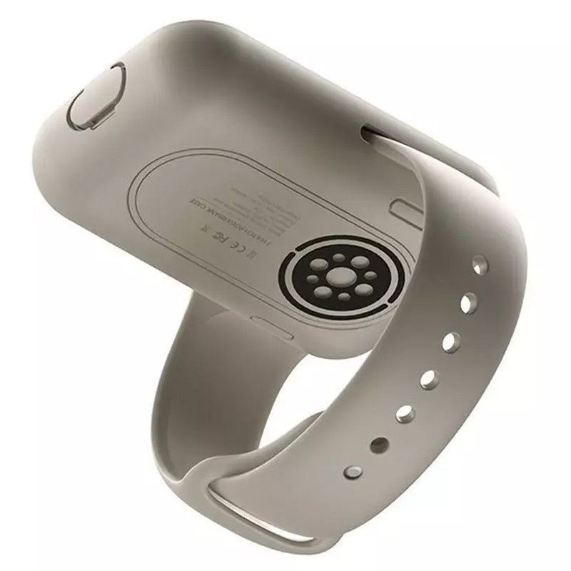 Портативний зарядний пристрій Charging Soft Case для Apple Watch 40/41mm 1200 mAh Moon White
