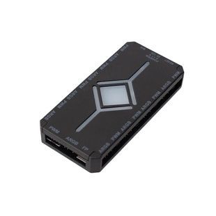 Хаб GTL FH-RC/B &mdash; керуйте 8 ARGB підсвітками та 8 PWM вентиляторами