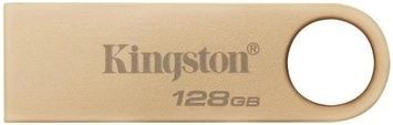 Флеш накопичувач USB 128Gb Kingston DataTraveler SE9 G3, Gold, до 220/100 МБ/с (DTSE9G3/128GB), USB 3.2 Gen 1