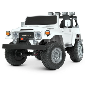 Електромобіль дитячий Toyota Bambi M 4968EBLR-1 (24V) Білий Джип