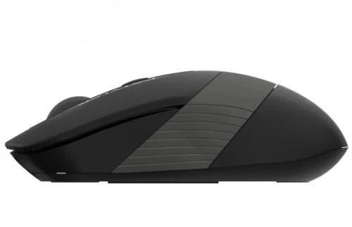 Миша A4Tech Fstyler FG10S 2000dpi Black+Grey, USB, безшумна, Wireless