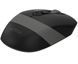 Миша A4Tech Fstyler FG10S 2000dpi Black+Grey, USB, безшумна, Wireless