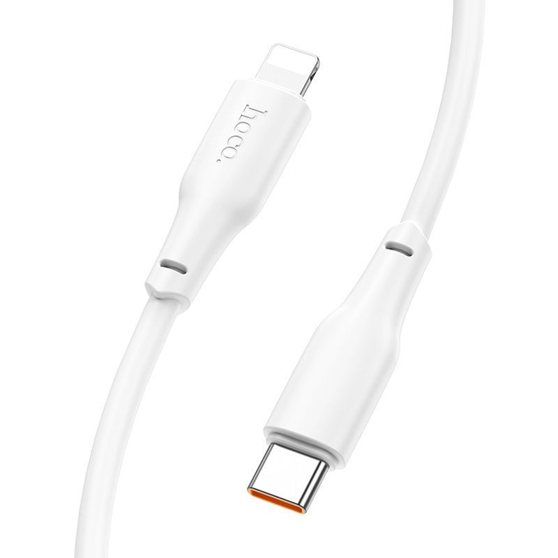 Дата-кабель Hoco X93 Force Type-C to Lightning 20W (2м), білий