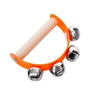 Игрушка деревянная Бубенец MD 0808 (Orange), оранжевый, 10 x 6,5 см