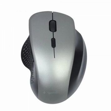 Миша Gembird MUSW-6B-02-BG бездротова, Black/Grey, 1xAA, USB, dpi:1600