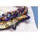 Набір для вишивання бісером "Синій кит" (AD-239) на натуральному полотні, прикраса