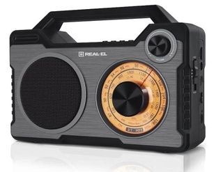 Радіоприймач Real-El X-703: чистий звук 8 Вт та зручний Bluetooth для меломанів