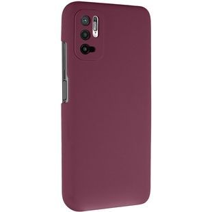 Чохол Silicone Cover Lakshmi Full Camera Бордовий для Xiaomi Redmi Note 10 5G