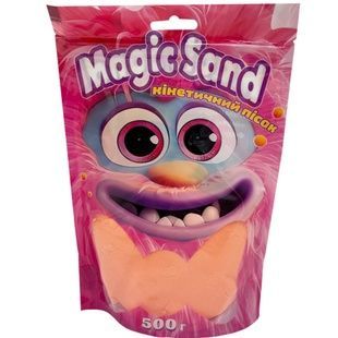Кинетический песок Magic sand оранжевый 500 г (39403-7)