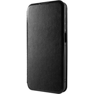 Шкіряний чохол-книжка Belora для Xiaomi Redmi Note 15 4G/5G (EU), чорний