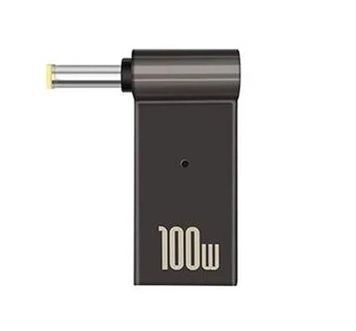 Адаптер живлення для ноутбука Type-C - DC 5.5x2.5, 100 Вт, STLab (PD100W-5.5x2.5mm), для Asus / Toshiba / Lenovo