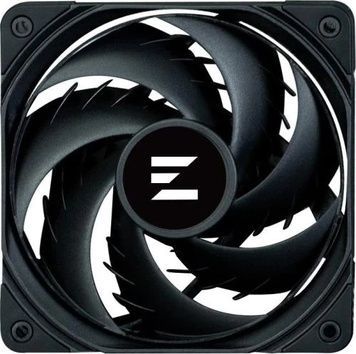 Вентилятор 120 мм, Zalman ZM-AF120, 120x120x25 мм, Black, 4-pin, 600-2000 &plusmn;10% об/хв, 29.7 дБ &plusmn;10%