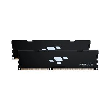 Память 16Gb x 2 (32Gb Kit) DDR4, 3200 MHz, с радиатором (PRO32GB3200B4K), 1.35V, 16-20-20, Prologix, Black