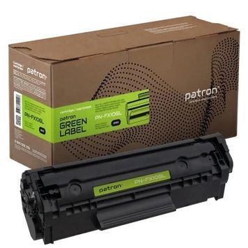 Картридж Canon FX-10, Black, Patron Green (PN-FX10GL), MF4018/4120/4140/4150/4270/4320, 2000 стор