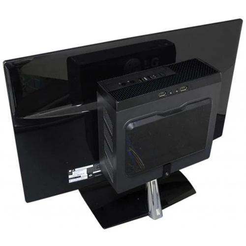 Корпус GameMax ST102-200W Black, 200 Вт, 2xUSB 2.0, Card Reader (ST102-200W), Mini ITX