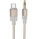 Аудио кабель Hoco UPA32B Clever digital Type-C - AUX 3.5mm (1м), Gold