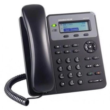 IP-Телефон Grandstream GXP1610, SIP, RJ45 / RJ9, G.711&mu;/a, G.722, G.723, G.726-32, G.729 A/B, iLBC, DTMF (RFC2833, SIP INFO), VAD, CNG, AEC, PLC, AJB, AGC, 500 записів