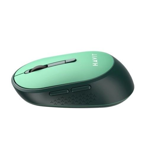 Миша бездротова Havit MS78GT, Green, оптична, 1200 - 3200 dpi, 6 кнопок, 1xAA (HV-MS78GT), USB 2.4GHz, до 10 м