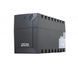 Джерело безперебійного живлення PowerCom RPT-1000AP Schuko Black, 1000 ВА, батарея 12В/9Аг x 1 шт, 3 розетки (Schuko), лінійно-інтерактивний, 600 Вт, AVR