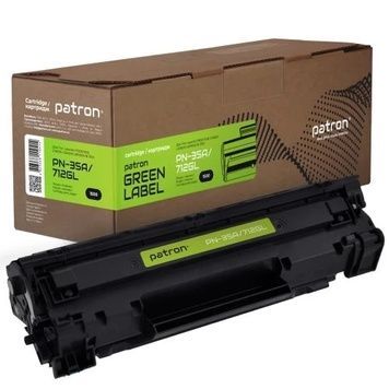 Картридж Canon 712, Black, Patron Green (PN-35A/712GL), LBP-3010/3020, 1500 стор