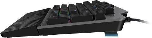 Клавіатура Lenovo Legion K500 RGB, Black, RGB підсвічування, 1.8 м (GY41L16650), USB, механічна, 111 клавіш