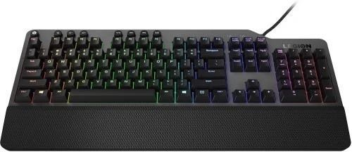 Клавіатура Lenovo Legion K500 RGB, Black, RGB підсвічування, 1.8 м (GY41L16650), USB, механічна, 111 клавіш