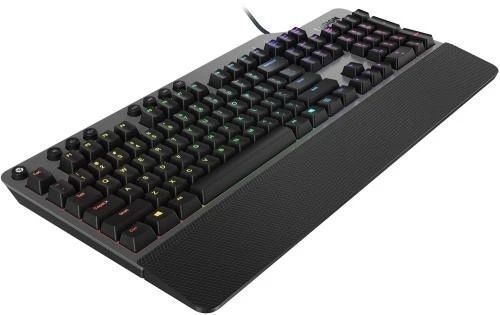 Клавіатура Lenovo Legion K500 RGB, Black, RGB підсвічування, 1.8 м (GY41L16650), USB, механічна, 111 клавіш