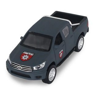 Автомодель Toyota Hilux "Ярость" серии "Шевроны Героев" (TechnoDrive KM6118F)