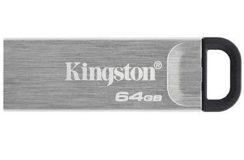 USB флеш-накопитель 64Gb Kingston DataTraveler Kyson, Silver, до 200/60 МБ/с (DTKN/64GB), USB 3.2 Gen 1