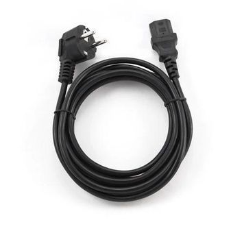 Кабель живлення від мережі PC-186, Black, 3x1 мм&sup2; (PC-186-VDE-3M), Cablexpert, 3 м, CEE 7/7 - IEC C13