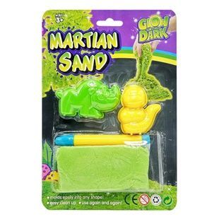 Кинетический игровой набор "Марсианский песок", светящийся в темноте WLN-53A
