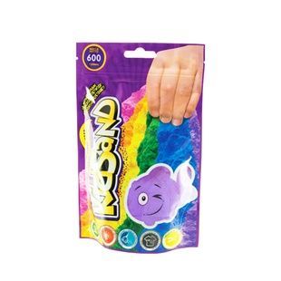 Кинетический песок KidSand, пакет 600 г, цвет Фиолетовый (KS-03-02)