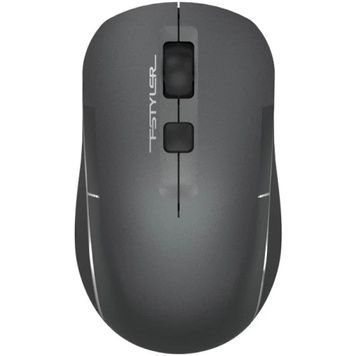 Мышь A4Tech Fstyler FB26CS Air2 (Smoky Grey), BT+RF (Combo), 2000 dpi, подсветка, кнопки 4 шт., подключение беспроводное, Bluetooth / 2.4 GHz / USB