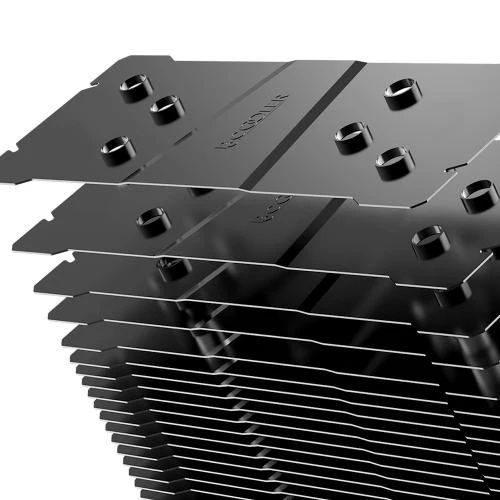 Кулер для процесора PcCooler PALADIN EX300 S, Black, для Intel 1700/1200/115x, алюміній/мідь, 1x120 мм RGB, до 125 Вт, AMD AM5/AM4, висота 157 мм