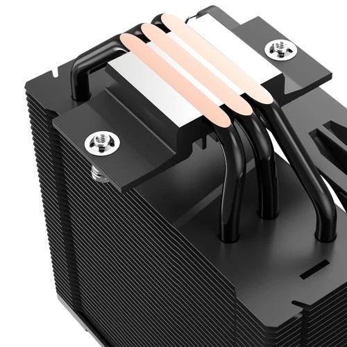 Кулер для процесора PcCooler PALADIN EX300 S, Black, для Intel 1700/1200/115x, алюміній/мідь, 1x120 мм RGB, до 125 Вт, AMD AM5/AM4, висота 157 мм